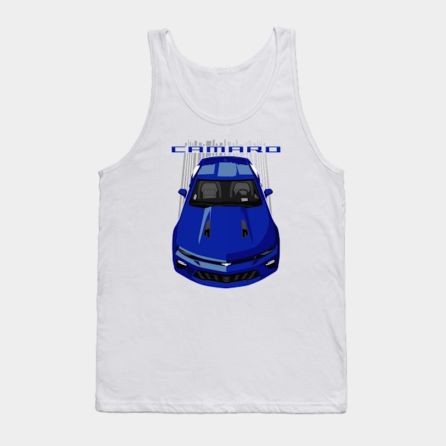 Camaro SS 6th gen - Blue Tank Top by V8social